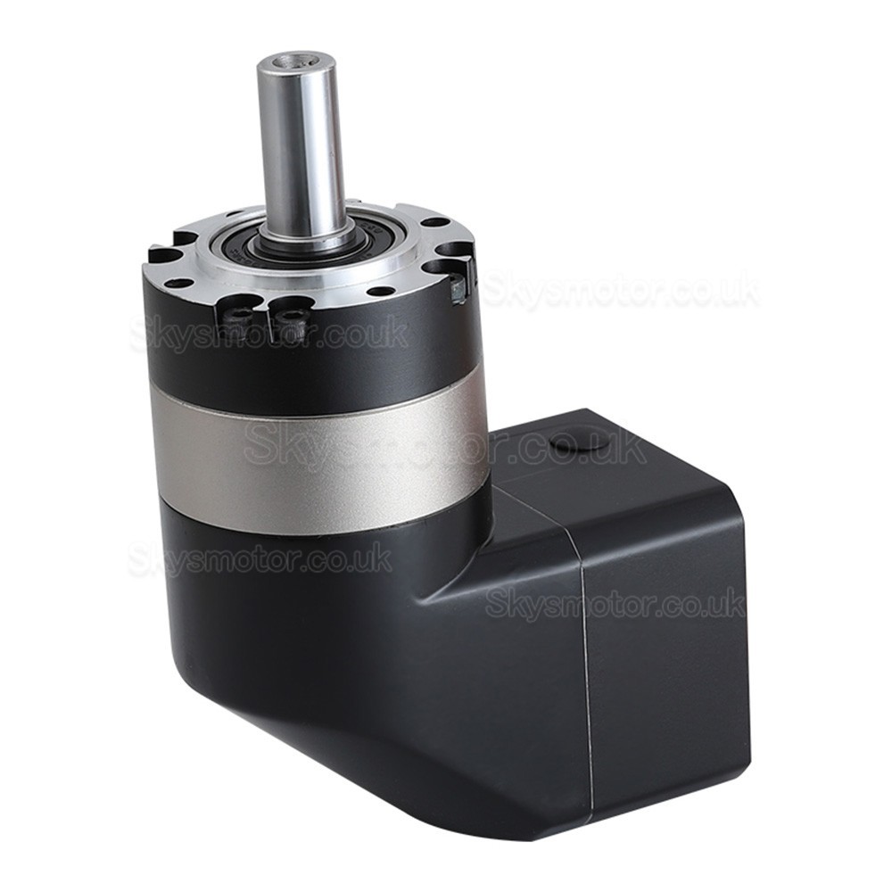 PVE060 Series Nema 23 90 Degree Right Angle Planetary Gearbox Ratio 3:1 - 100:1 Fit Nema 23 Stepper Motor/60mm Servo Motor